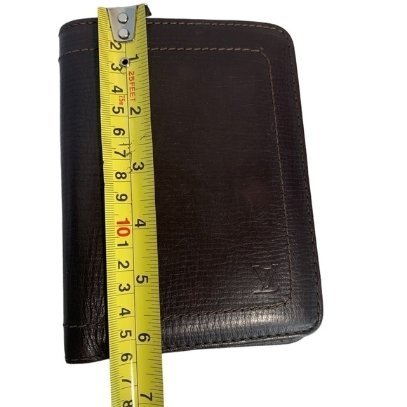 LOUIS Vuitton Utah Brown Leather Wallet - Picture 9 of 11